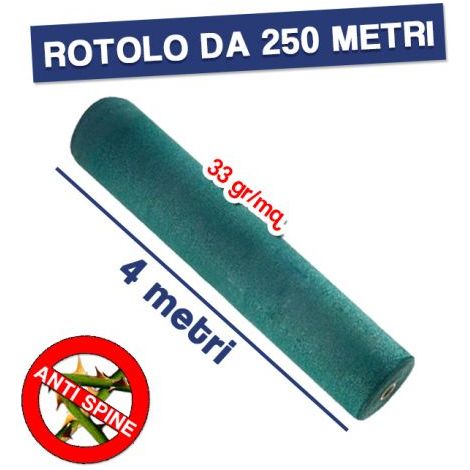 TELO RETE RACCOLTA OLIVE ANTISPINA ROTOLO LEGGERO 33 GR/MQ 34673V 4x250 (34673) (1/2)