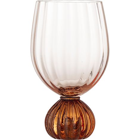 Bloomingville - Taurin Wine Glass - Rose