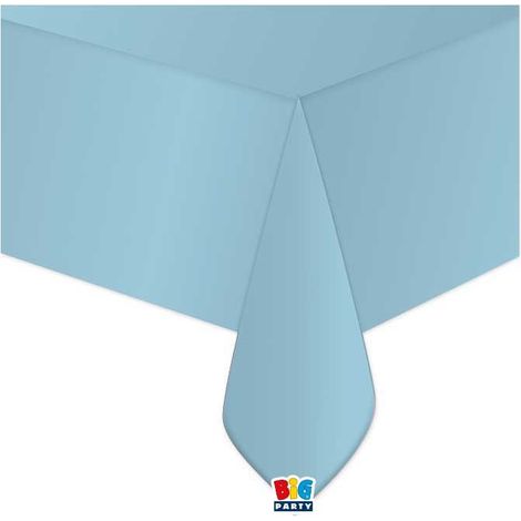 Big Party Tovaglia Tnt  160 x 260 Cm Celeste Polvere