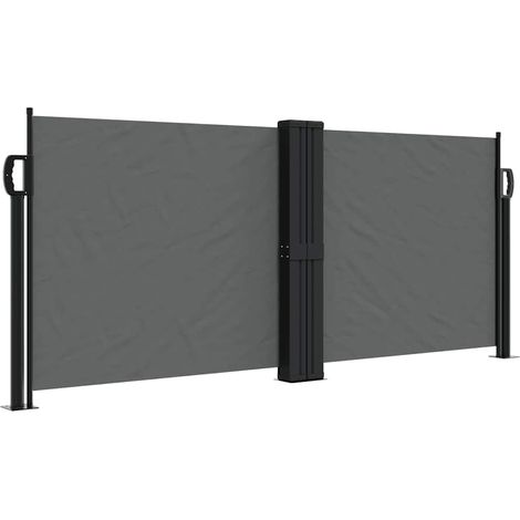 vidaXL Tenda da Sole Laterale Retrattile Antracite 100x600 cm (1/5)