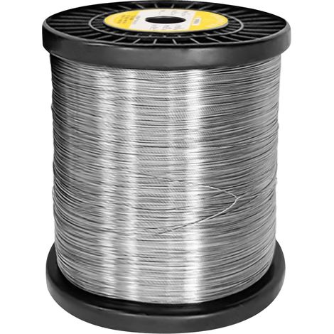 10 m cutting wire, diameter 0.7 mm, polystyrene cutting wire, thermal cutting wire, hot wire, thermal cutting wire for cutting hard foam and easy cutting (1/5)