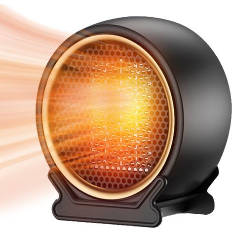 Petit chauffage d'appoint portable en céramique PTC à faible consommation d'énergie. avec protection anti-basculement et anti-surchauffe (1/5)