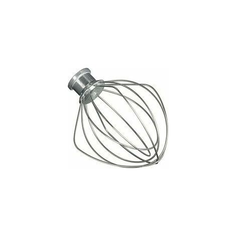 Tête de Fouet de Rechange en Acier Inoxydable. Compatible avec KitchenAid K45WW KSM150 KSM160 K45 KSM90 Stand Mixer,Fouet a Fils, Acier Inoxydable et Aluminium (1/5)