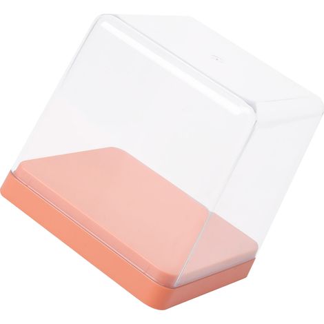 Aufbewahrungsbox für Schlafzimmerfiguren, Pop Mart Spielzeug-Ausstellungsständer, Überraschungsbox-Organizer für Büropuppen, orange. (1/5)