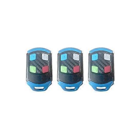 3er-Pack elektrische Garagentor-Fernbedienungen 433 MHz für D2, D5, D10, A10, R3, R5, Vantage, Vector 400, 500 Vert