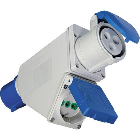 Fanton Adattatore Industriale - Blu - 16A CEE IP44 (1/5)