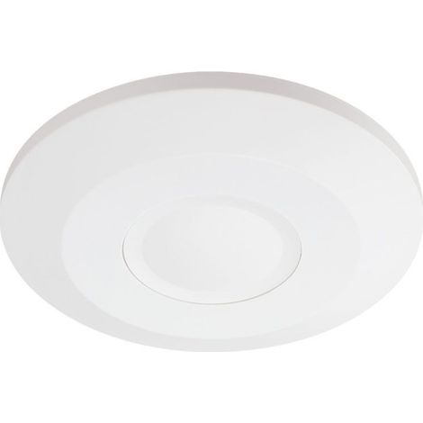 Sensor de movimiento de microondas V-TAC 360°, alcance de 3 m, ajuste de tiempo e iluminación, 1000 W, IP20