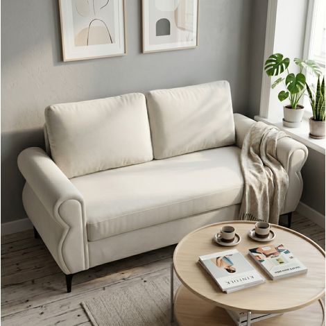 FX-P21EU-CW (SOFA 5180-10)-Preiswertes Komfortsofa mit Federkern – ergonomische Sitzhöhe & alltagstaugliches Design (1/5)