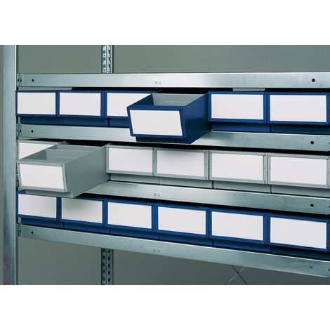 Etichetta bianca per scaffali 160mm 25pz / busta LA-KA-PE