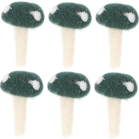 Ensemble De 6 Bandeaux Légers En Feutre Pour Décoration De Champignons Pour Garçons Filles Pour Projets D'artisanat Coiffures (1/5)