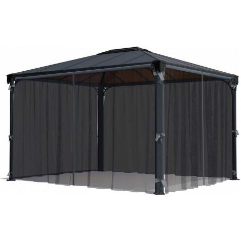 Netting set for Square Gazebo 3X 3680X2140 - L366 x W366 x H217 cm