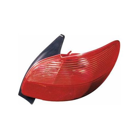Feu arrière droit avec porte-lampe Peugeot 206 1998-2003
