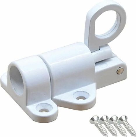 Loquet de porte à ressort en alliage d'aluminium - Loquet de plafond - Outil de loquet - Fabriqué en matériaux de haute qualité - Durable et pratique (1/5)