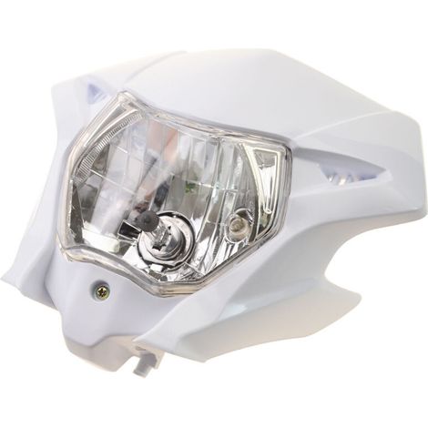 GOOFITS2 Totenkopf-Scheinwerferset, kompatibel mit Honda CRF150L Motorrädern und Geländefahrzeugen, universell kompatible, modifizierte LED-Scheinwerfer mit wasserdichten Abdeckungen und... (1/4)