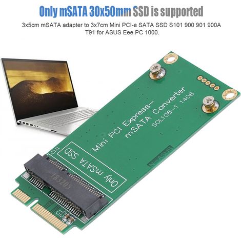 mSATA zu SATA Mini PCIe Adapterkarte für ASUS Laptop (1/5)