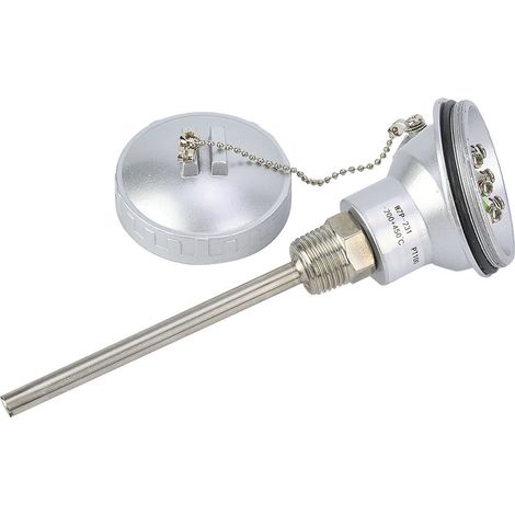 Sonde de température RTD PT100, boîtier de jonction pour thermocouple fileté NPT 1/2 pouce (longueur de la sonde 100 mm) (1/5)