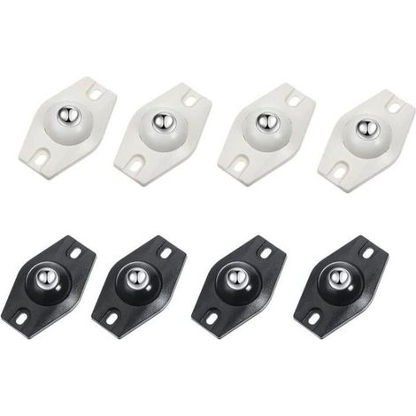 Online Store - 8pcs Roulettes Pivotantes Auto-Adhésives à 360 Degrés,Mini Roulettes Pivotantes en Acier,Papier Adaptées à Diverses Boîtes de (1/5)
