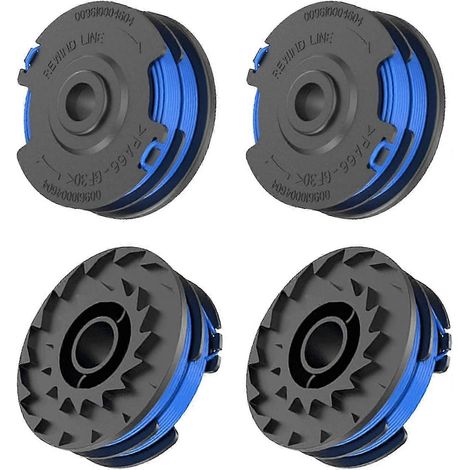 Bobine de fil de nylon pour coupe-bordures, 1,65 mm x 8,3 m, compatible Greenworks, pièce de rechange pour la coupe et l'entretien des pelouses, G40-AquaForge (1/5)