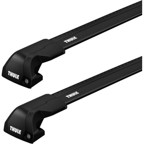 Barres de toit Mercedes Classe C Break (03/21-) Thule WingBar Edge Black Alu (1/4)