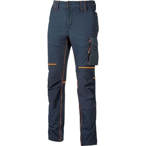 Pantalone da Lavoro Xxl Upower World Colore Blu