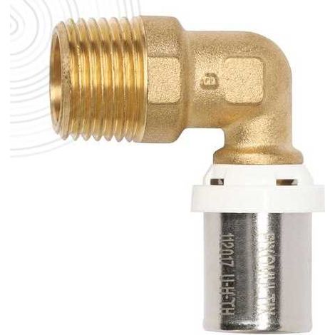 Coude mâle à visser multicouche 26/34 - Ø32-1” - 30362-32-26 - Fixoconnect - Ayor (1/9)