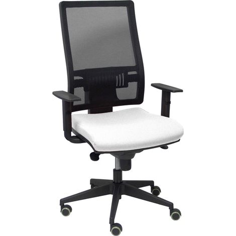 Sedia Horna bali white braccioli regolabili