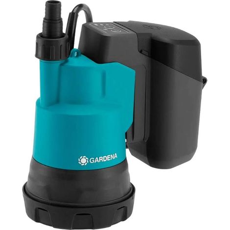 Gardena - Bomba sumergible 18V AC 2000/2, para agua limpia, sin batería ni cargador 14600-55 (1/4)