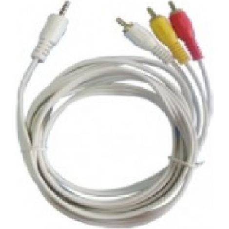 Extrastar cavo per connesione audio 1,8 mt d. 3,5 mm jack maschi stereo 3 rca (1/2)