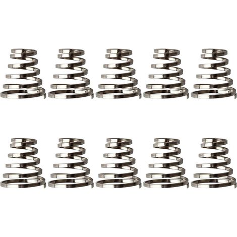 Set mit 10 Schnellspann-Radbolzen aus Edelstahl mit Federmechanismus für Fahrradräder (1/5)