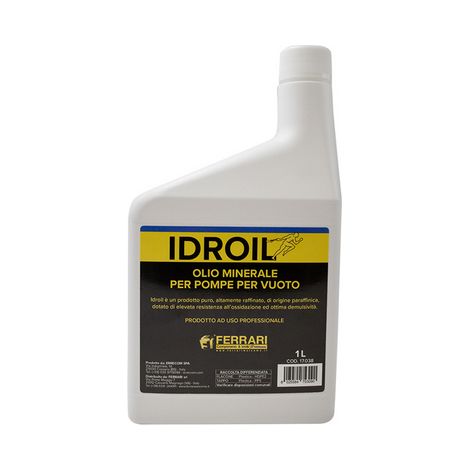 OLIO MINERALE PER POMPE ALTO VUOTO- 1 lt- FERRA- pezzi 1