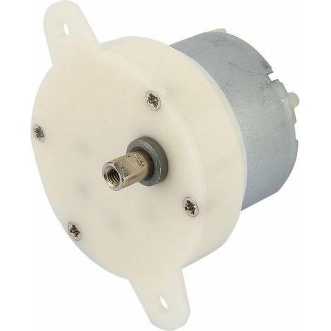 Moteur DC 12V 3RPM avec réducteur (1/5)