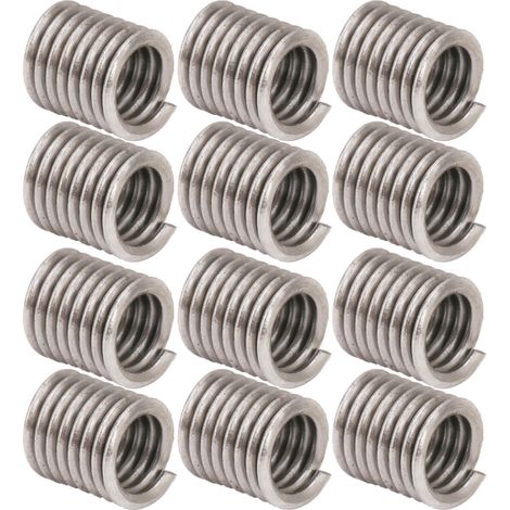 Kit de réparation de trous de vis avec douilles en acier inoxydable et inserts filetés (50 pièces) - Unités américaines 5-402D (1/5)