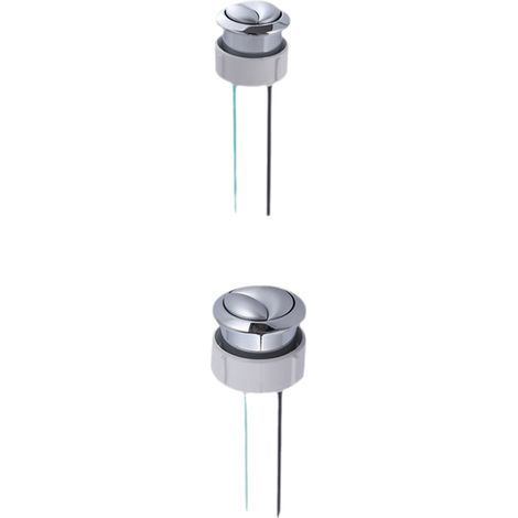 Pulsante di doppio scarico compatibile con Geberit 170.280.00.1/170.282.00.1, comando alto 48 mm, risparmio idrico universale (1/4)