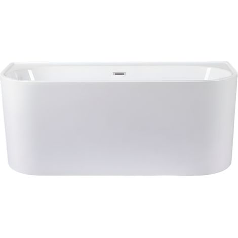 Baignoire îlot – 170 x 75 cm – Blanc brillant – OLIVIA (1/5)