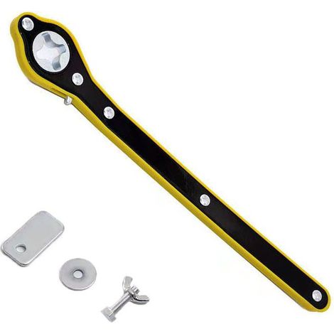 Clé à cliquet ergonomique pour cric de garage, cric ciseaux, poignée ergonomique pour le levage de pneus, 1 pièce (1/5)