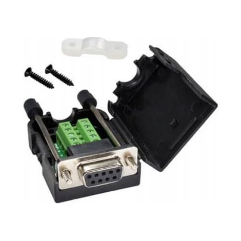 Connettore D-SUB 9 Pin – Blocco Terminale ARK Senza Saldatura  Montaggio Facile  Elettronica, Automazione, Industria