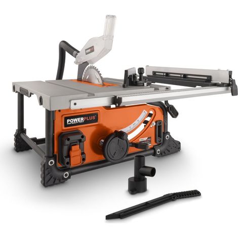 Dual Power Scie à Onglet sans Fil de 40 V POWDP2580 - Scie Circulaire Batterie Ø 210mm - sans Batterie ni Chargeur - avec 1 Accessoire (1/5)