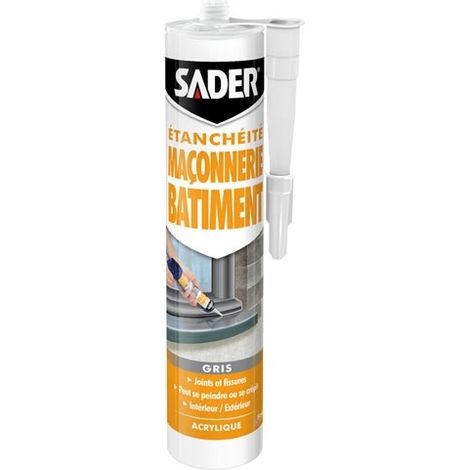 Mastic Maçonnerie Gris étanchéité Et Réparation Durable - Sader