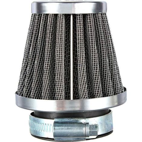 Filtre à Air Froid Reniflard Carter Turbo Ventilateur 35mm Mini Bleu pour Voiture Moto