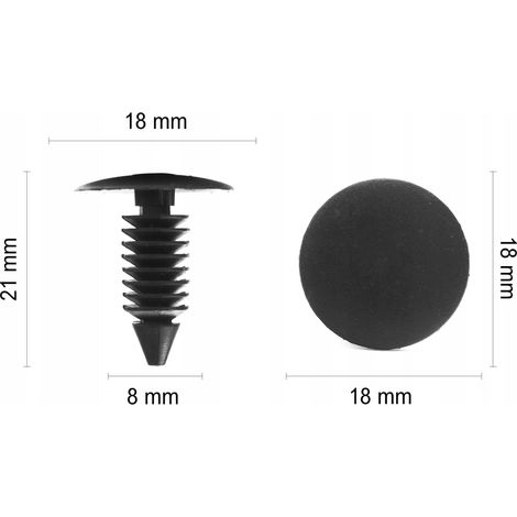 1 coprispillo per rivestimento del tetto da 8 mm (1/5)