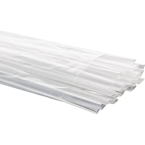 Tubo termorestringente 9,5 mm - trasparente - 25 pz. (1/2)
