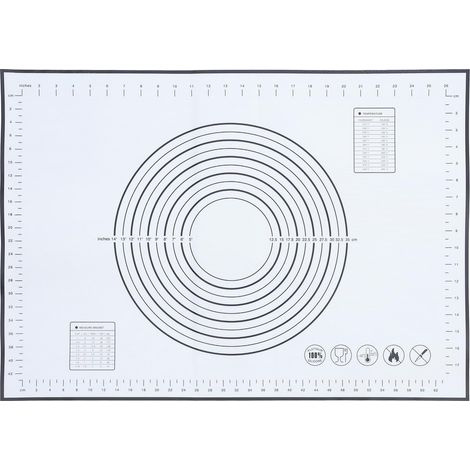 ABOOFAN Tapis De Pâtisserie Silicone Antidérapant Coussin Pratique Pour Cuisson Gâteaux Réutilisable Épais Et Facile à Nettoyer'-'- (1/5)