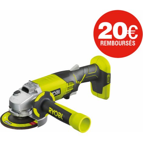 Meuleuse d'angle RYOBI 18 V One+ - sans batterie ni chargeur R18AG-0 (1/5)