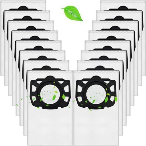 Lot de sacs aspirateur Kärcher compatibles WD4 WD5 WD6 WD5P WD6P MV4 MV5 MV6, sacs filtrants haute efficacité anti-poussière, remplacement pour Kärcher 2.863-006.0 (1/5)