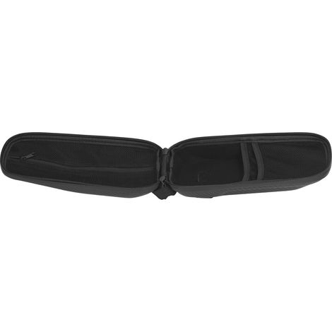 Sacoche de cadre de vélo, sacoche de rangement imperméable en PU/EVA, coque rigide multicouche grande capacité, accessoires de vélo (1/5)