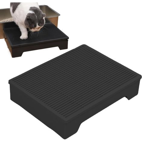 Rampe pour Litière Tabouret à Pédale pour Bac,Réglable avec (1/5)
