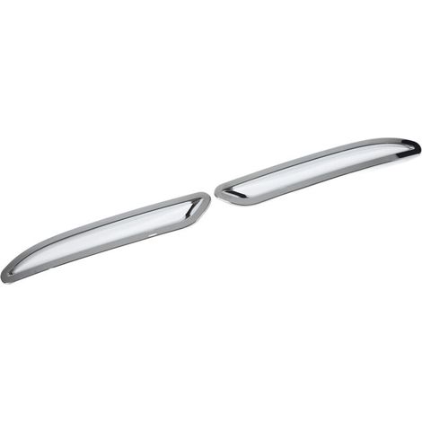 Zierblende per luci antinebbia, elegante cornice per Classe A W177 2018 (Argento) (1/3)