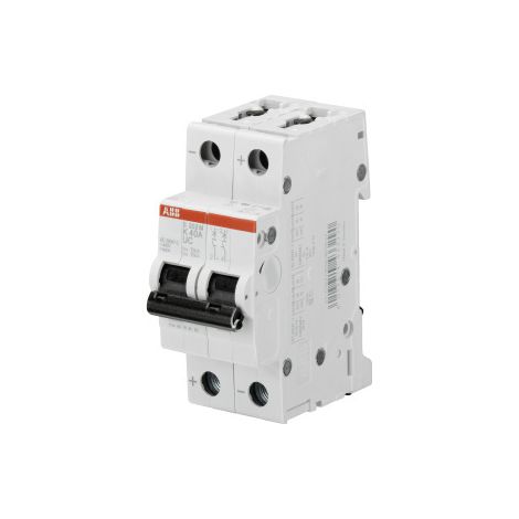 Interruptor miniatura ABB s202m-k2uc 2A 10kA