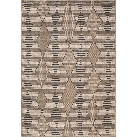 Tapis déco intérieur et extérieur ethnique 120x170cm
