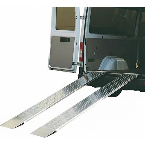 Rampe longueur 2975mm / Hauteur à franchir 830mm - charge max par paire 510kg pour empattement 1000mm - Vendue à l'unité - AOS300-4